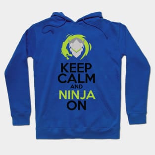 Keep Calm and Ninja On Hoodie